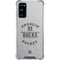 NHL Anaheim Ducks Black Text Galaxy S20 FE Clear Case